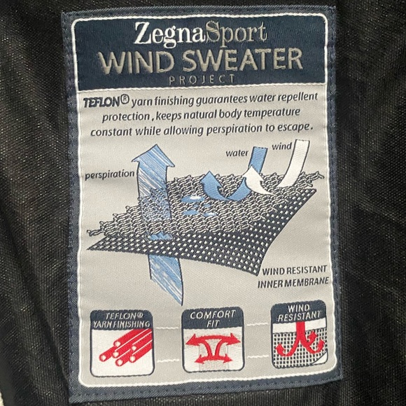 Zegna zip up jumper - Picture 3 of 4